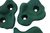Small Climbing Rock Holds - Green