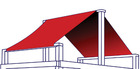 Playset Vinyl Roof Tarp