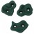 Small Climbing Rock Holds - Green