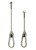 Shaft Style Swing Hanger with Spring Clip