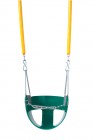 Half Bucket Swing Seat with Soft Grip Chain