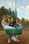 Plastic Tire Swing with Soft Grip Chain