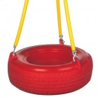 Plastic Tire Swing with Soft Grip Chain