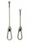 Shaft Style Swing Hanger with Spring Clip